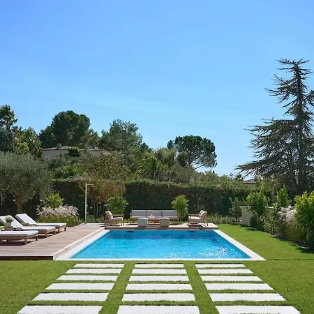 Вилла Cannes, Splendide Dans Un Domaine Prive